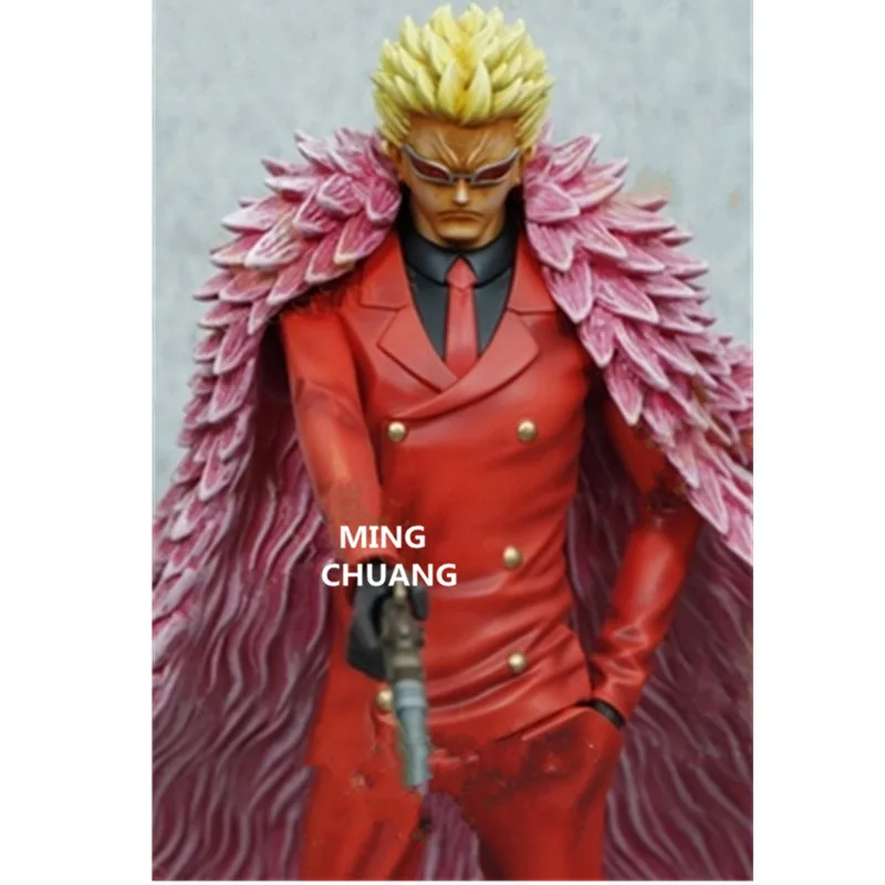Статуя одна штука бюст молодой Donquixote Doflamingo полный-длина портрет Смола фигурку