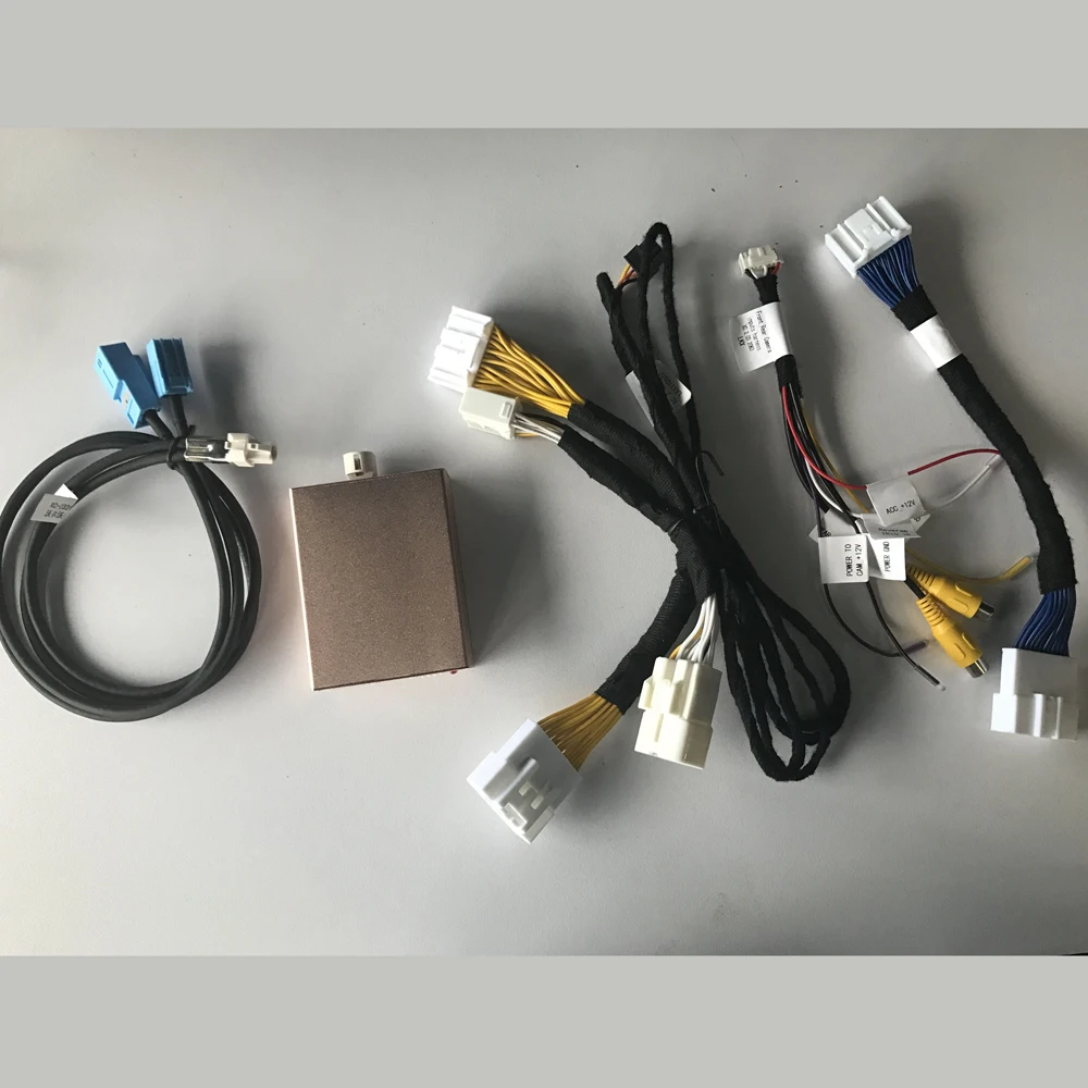 Автомобильный мультимедийный комплект Plug and Play адаптер видеоинтерфейса для