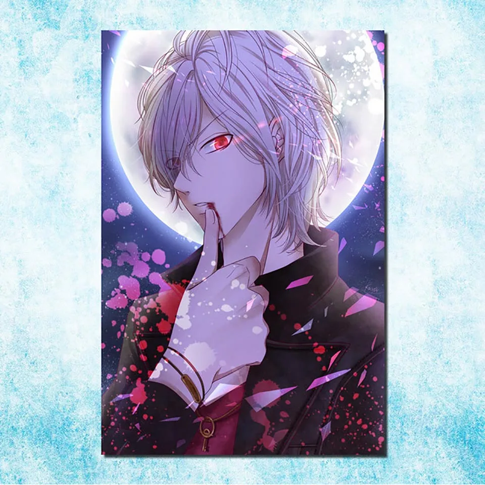 Вышивка С алмазами с изображением домашнего декора DIABOLIK LOVERS живопись аниме