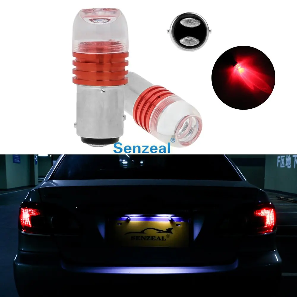 SENZEAL светодиодный автомобильный стоп-светильник s 1156 2 шт. 1157 лампы Superb 5730 3SMD 1 6 Вт