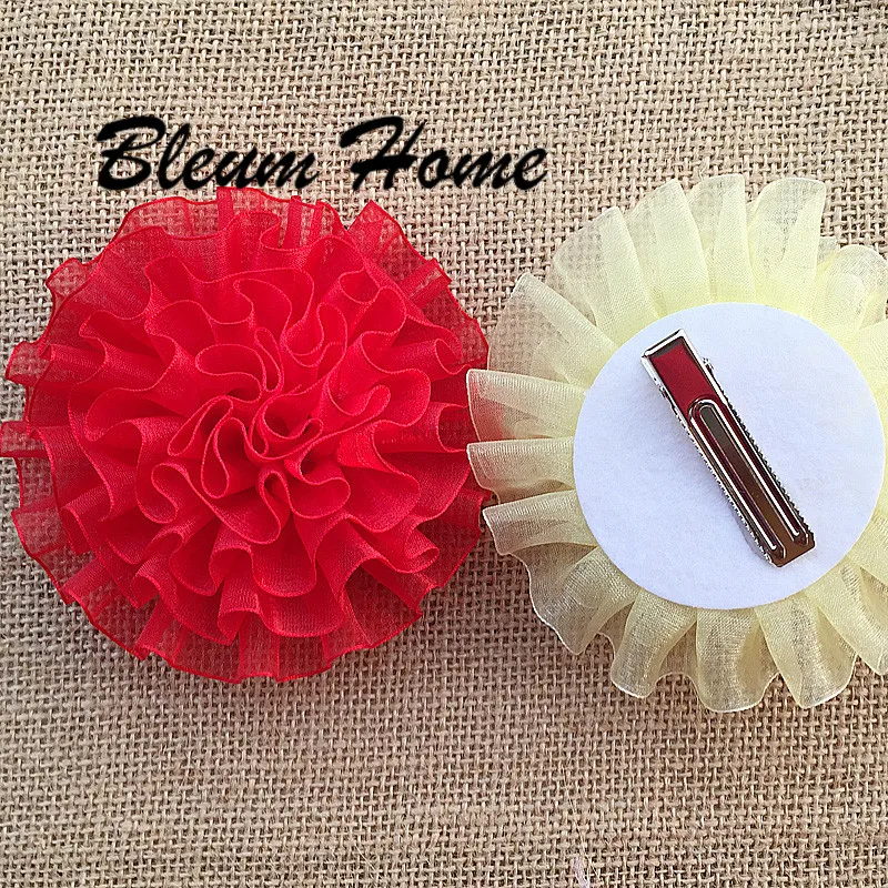 Bleum Home/2 предмета подарок для девочек ретро заколки большой кружевной цветок