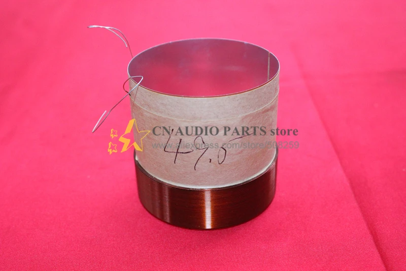 1 шт. ID: 49 5 мм белый алюминиевый 8 Ом низкочастотный динамик с басами 4-слойная