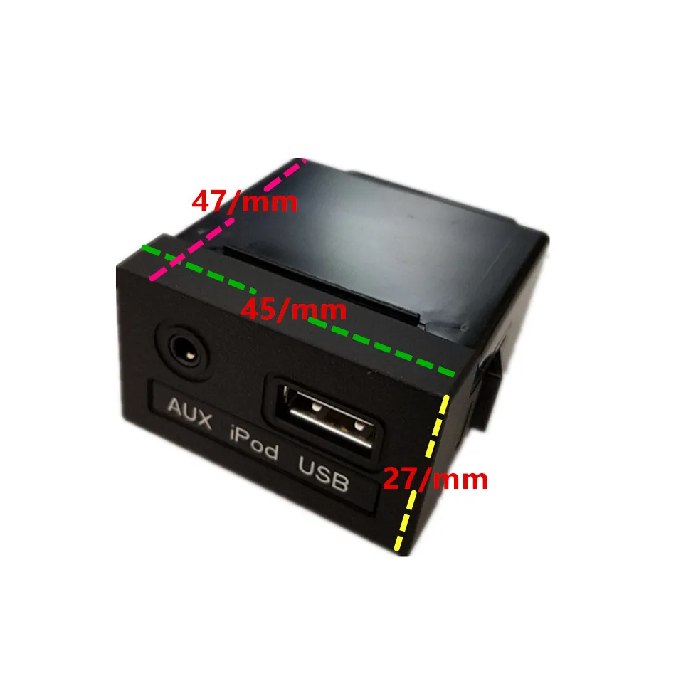 Оригинальный USB-ридер адаптер порта iPod AUX для Hyundai Accent Solaris OEM 961201R200RY | Автомобили и