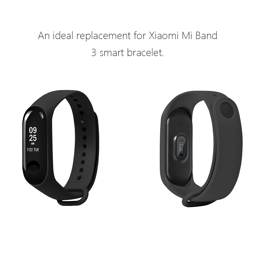 Сменные ремешки, оригинальные, для Xiaomi mi, 3, 4, силиконовые браслеты, смарт-браслет, Сменные аксессуары на xio mi, band 3, Band 4