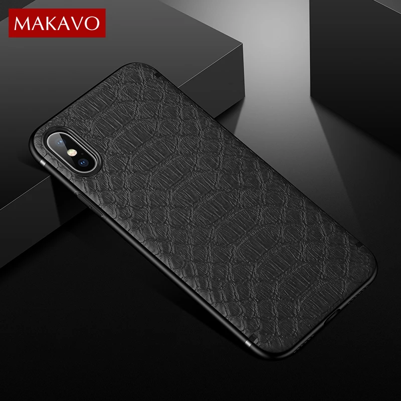 Для Apple iPhone X чехол роскошный крокодил текстура Магнитный силиконовый мягкий 3D