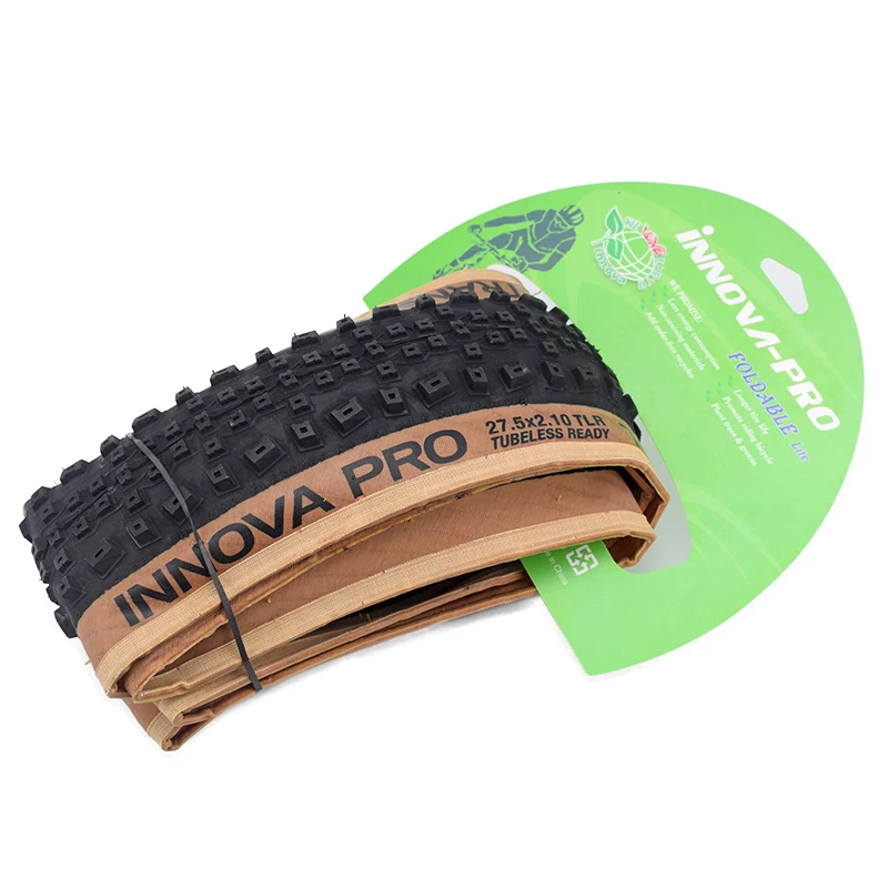 27.5x2.1 INNOVA-PRO pneu 27,5 29 mtb TLR бескамерные велосипедные шины 27,5*2,1 29*2,1 60TPI бескамерные готовые шины для горного велосипеда 29er AM FR XC - Цвет: 27.5x2.1
