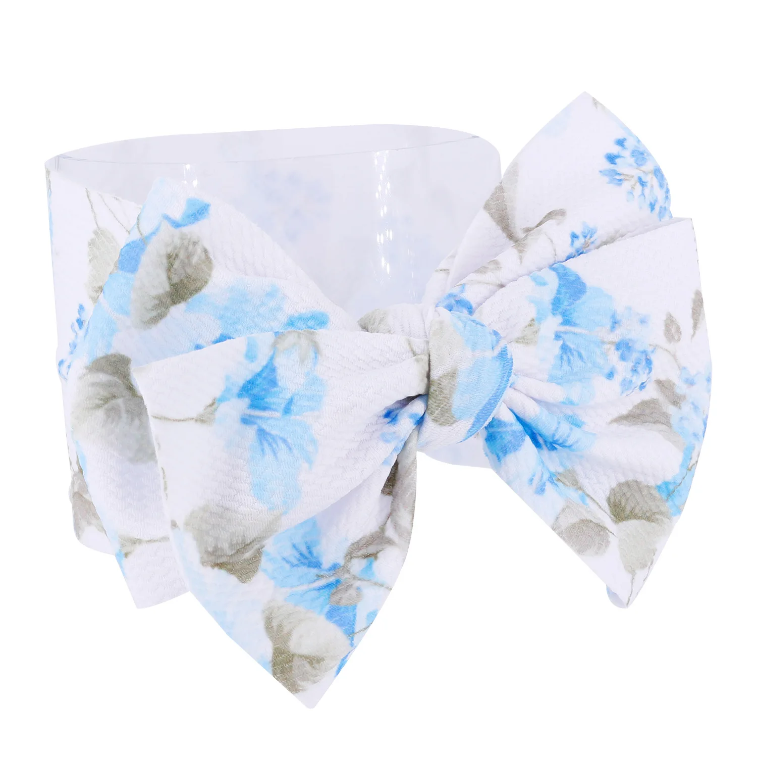 blue flower Детская повязка на голову, повязка на голову для маленьких девочек, бандо для девочек, Bebe Fille, Детские аксессуары для волос, детская чалма, бантики, головная повязка для новорожденных, повязка на голову - Цвет: blue flower