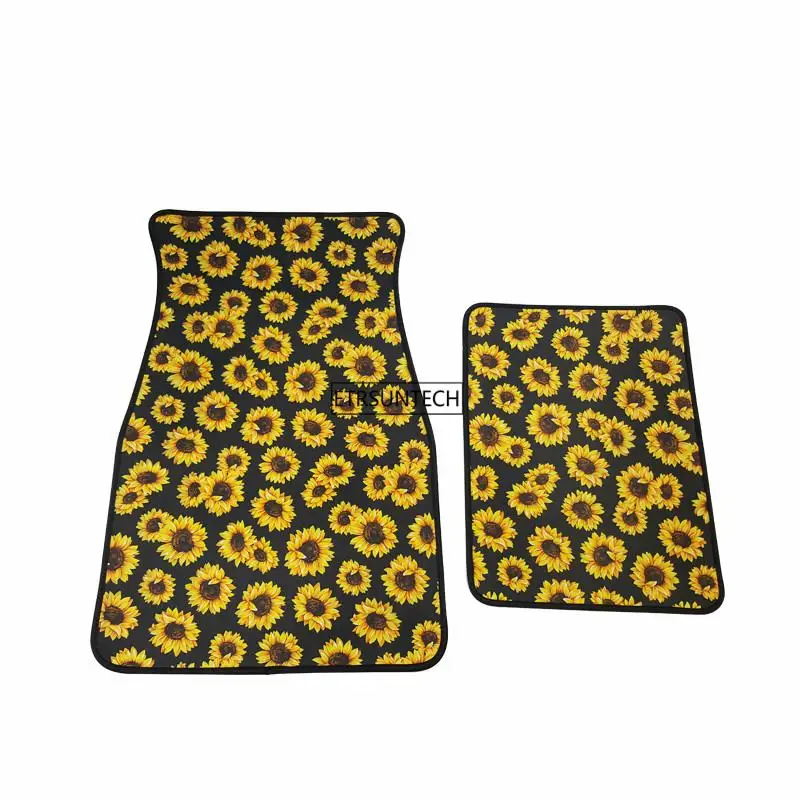 2 шт./компл. Универсальный Автомобильный коврики сублимации анти-скольжения из