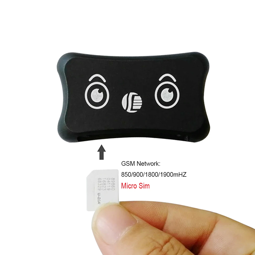 Мини gps трекер для домашних животных собака кошка отслеживание в реальном