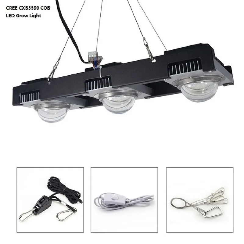 CXB3590-X3SE CREE CXB3590 COB светодиодный светильник для выращивания полный спектр 200 Вт 300 Вт Citizen светодиодный светильник для выращивания растений для комнатных палаток теплиц гидропоники - Испускаемый цвет: CXB3590-X3SE