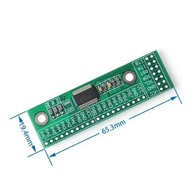 【SIMPLE ROBOT】 MCP23017 I2C Интерфейс 16bit I/O Удлинительный модуль расширения штыревая
