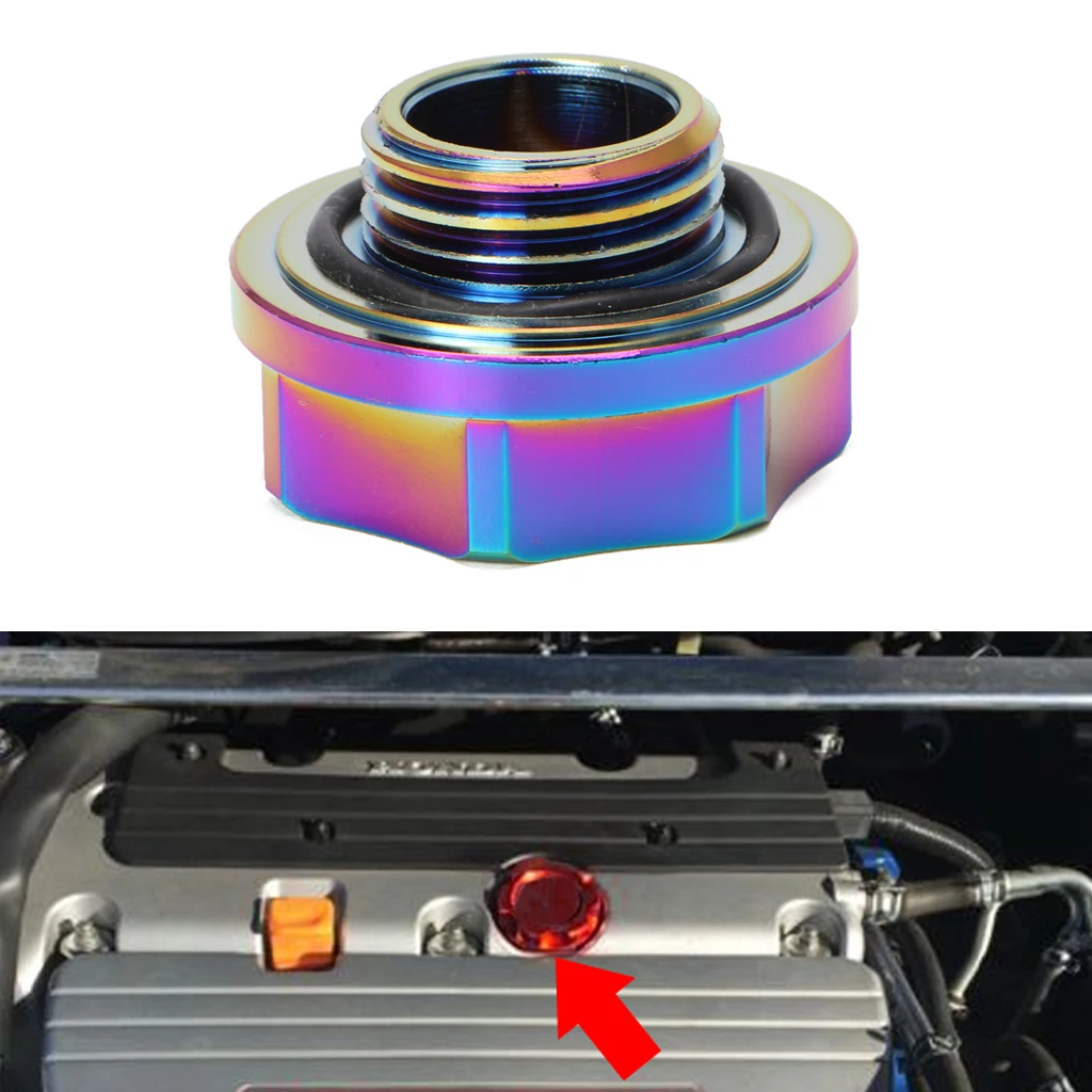 Алюминиевая Автомобильная масляная крышка топливного бака Крышка Масляного