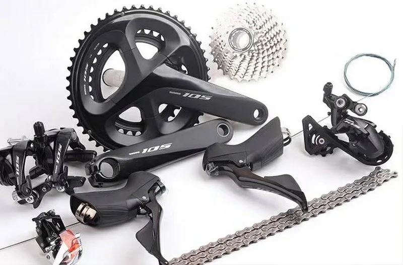 SHIMANO 105 R7000 2x11 Дорожный комплект для переключения передач, комплект звездочек для велосипеда, переключатель цепи для велосипеда shimano groupset