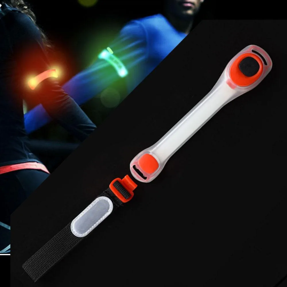 1 шт. ночник велосипедный фонарь светодиодный нарукавник светоотражающий ремень