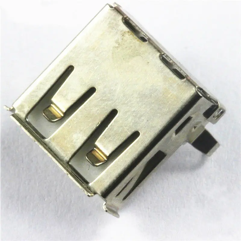 Glyduэлектронный элемент USB-A мать USB разъем базовый интерфейс 90 градусов изгиб ноги изогнутые иглы USB