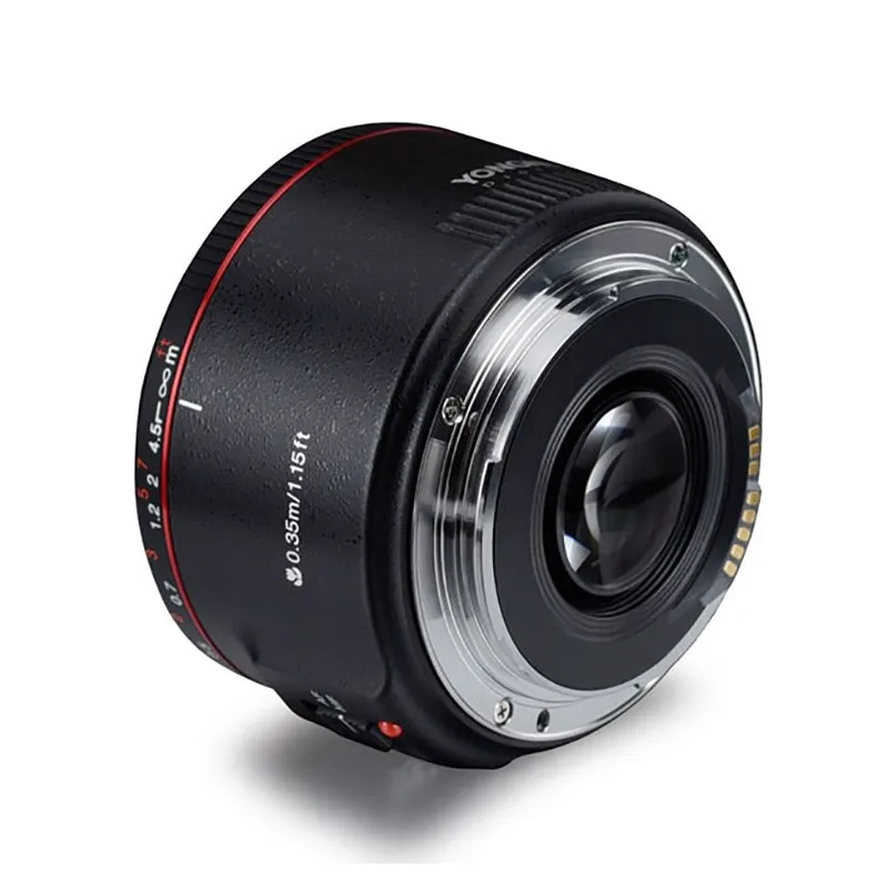 YONGNUO YN50mm F1.8 II Большая диафрагма Авто Фокус объектив маленький с супер боке эффект