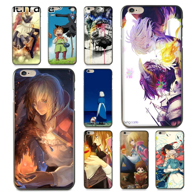MaiYaCa аниме Howl's Howls Moving Castle милый чехол для телефона аксессуары iPhone 8 7 6 6S Plus X 10 5 5S
