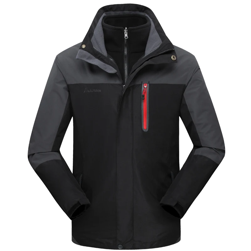 Новая зимняя флисовая съемная подкладка походная куртка для мужчин и женщин