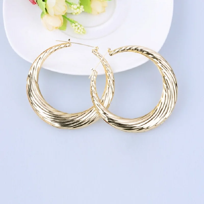 Оптовая продажа ювелирных изделий большой Макси этнические хип хоп серьги