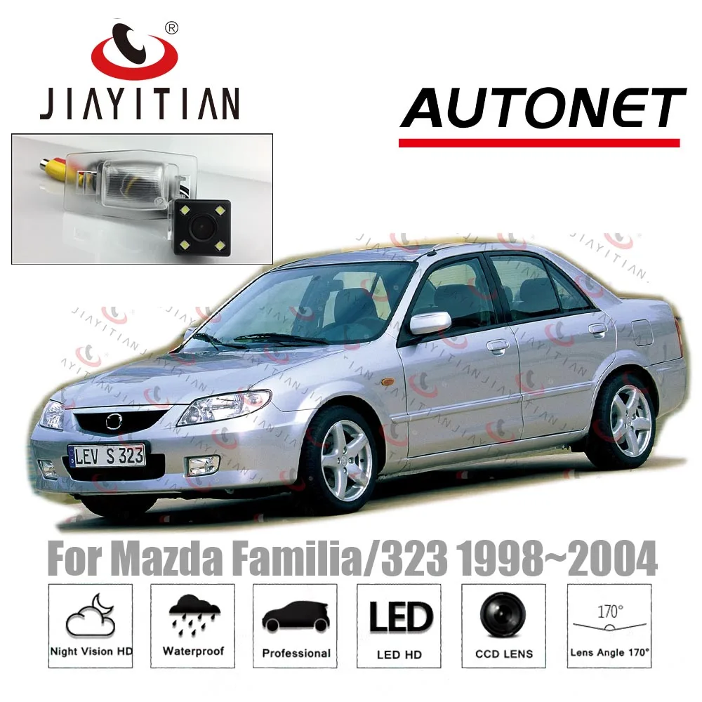 

Камера заднего вида JIAYITIAN для Mazda Familia/323/Protege/Isamu Genk/Allegro/BJ CCD/Night Vision/камера заднего вида/номерной знак