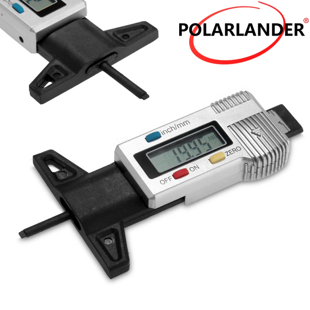 Датчик глубины автомобильных шин тестер поляризационный ЖК дисплей датчик