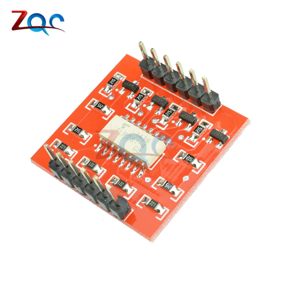 TLP281 4-канальный модуль изоляции оптопары высокого и низкого уровня плата