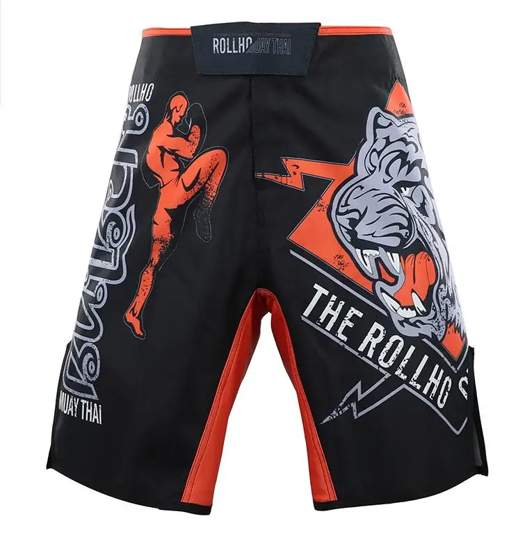 MMA борьба спортивные шорты с принтом для мужчин UFC MMA Training фитнес джитсу пляжные шорты бег Муай Тай летние дышащие шорты мужской - Цвет: Photo Color