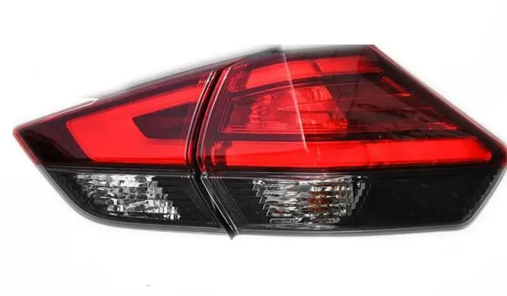 AKD автомобильный Стайлинг для Nissan X-trail задние фонари- Rouge светодиодный задний фонарь DRL сигнал тормоза заднего хода авто аксессуары - Цвет: 2017 Original