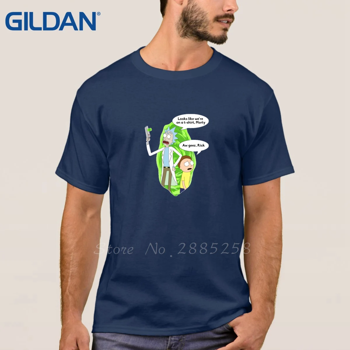 Hip T-Shirts Men Ripple Junction Rick And Morty Ship Dumping Gray Tee Shirts Cotton Animal | Мужская одежда