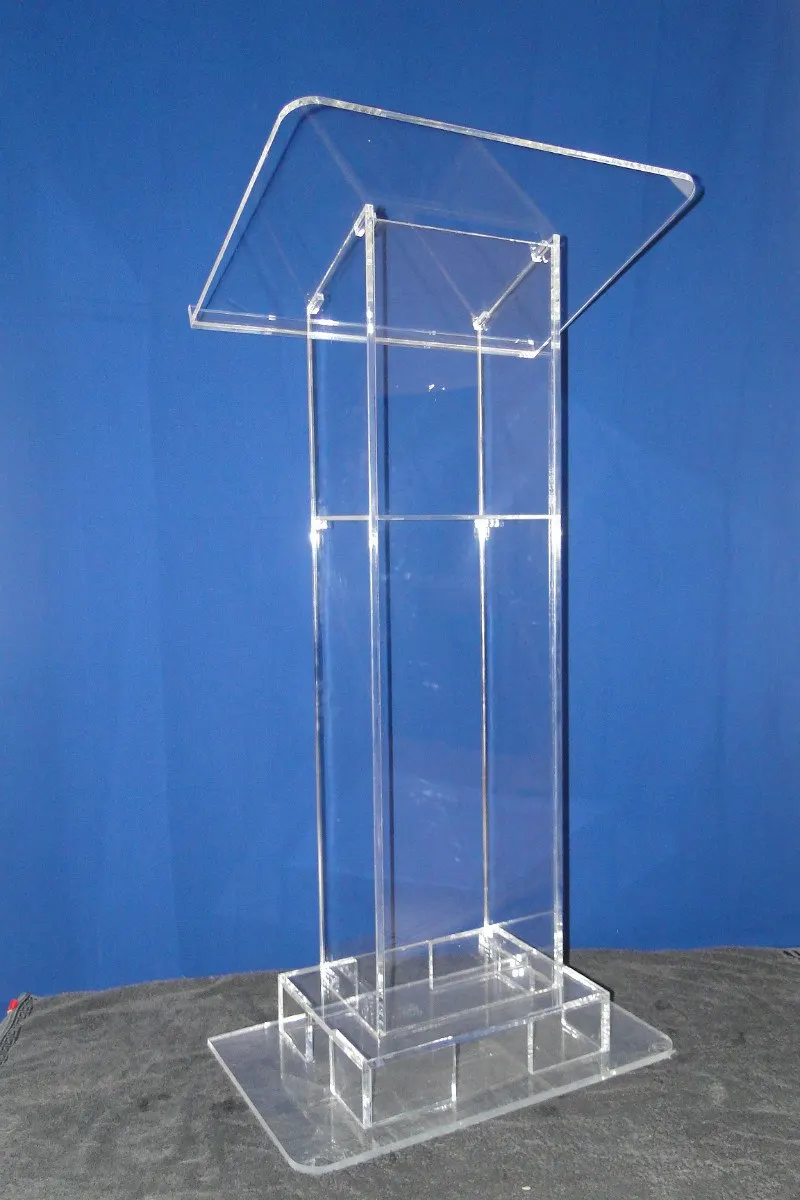

Free Shipping approved clear modern acrylic actress / beautiful church pulpit