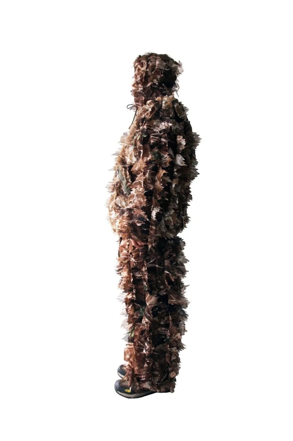 Ghillie костюм Лесной Камуфляж Охота камуфляж 3D Премиум Охота камуфляж рубашка+ брюки+ 1 сумка