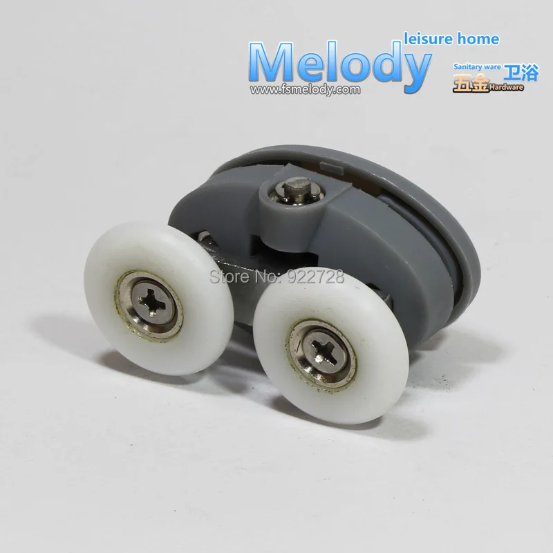 Me-005TD+ BS для ванной комнаты раздвижные двойные и одиночные нейлоновые колеса кабины душевой экран двери ролики Аксессуары Фитинги