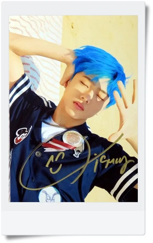 Подписанный NCT DREAM Ji Sung фото с автографом 6 дюймов мы молодые 5 версий K-POP 092017 - Цвет: 2