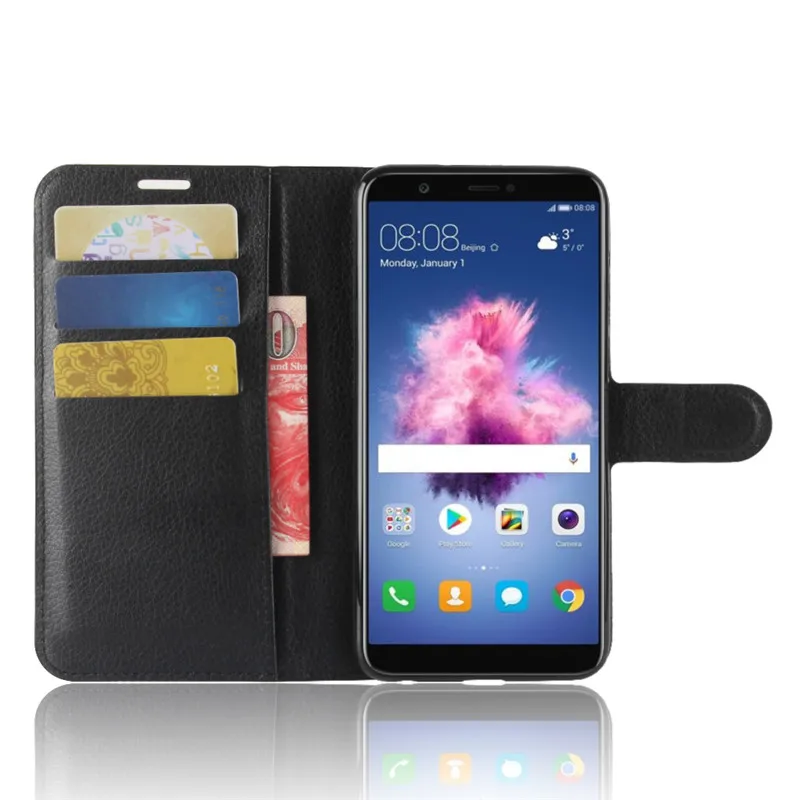 Чехол для Huawei P Smart 5 65 Роскошный чехол телефона из искусственной кожи FIG-L21 рис L21 LX1