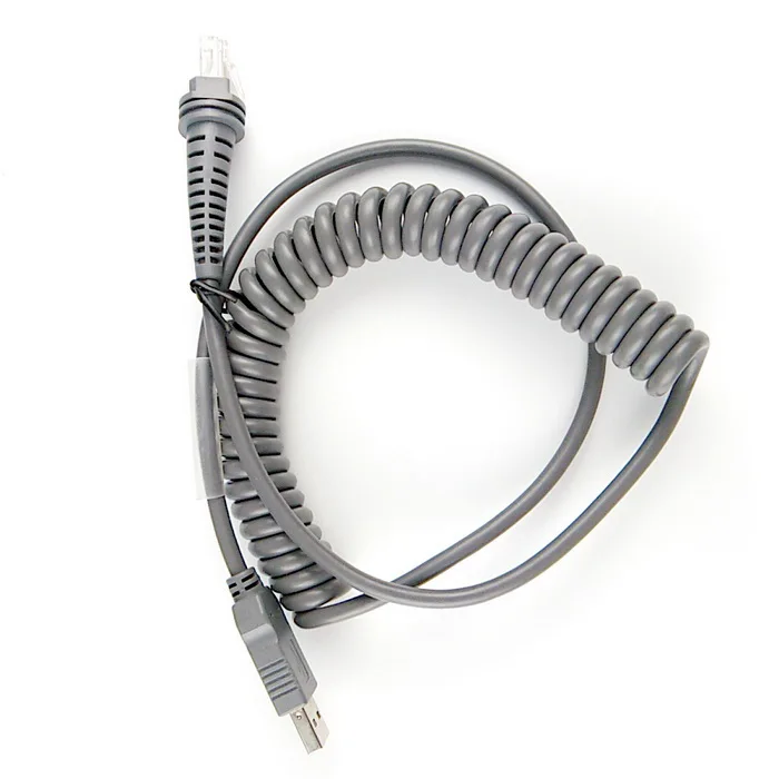 PS/2 к USB сканер штрих кода спиральный кабель 3 м (10 футов) для HHP 1900g Hyperion 1300g Xenon 1900/1902