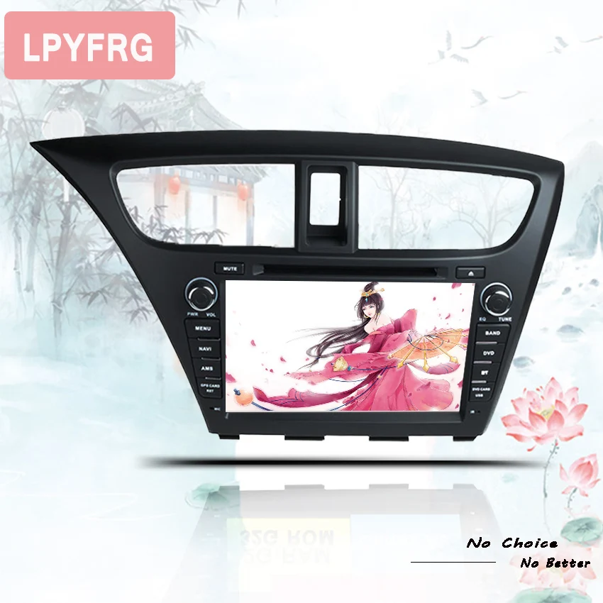 Головное устройство для автомобильного dvd плеера Android 8 1 Honda civic 2013 2014 2015 авто gps