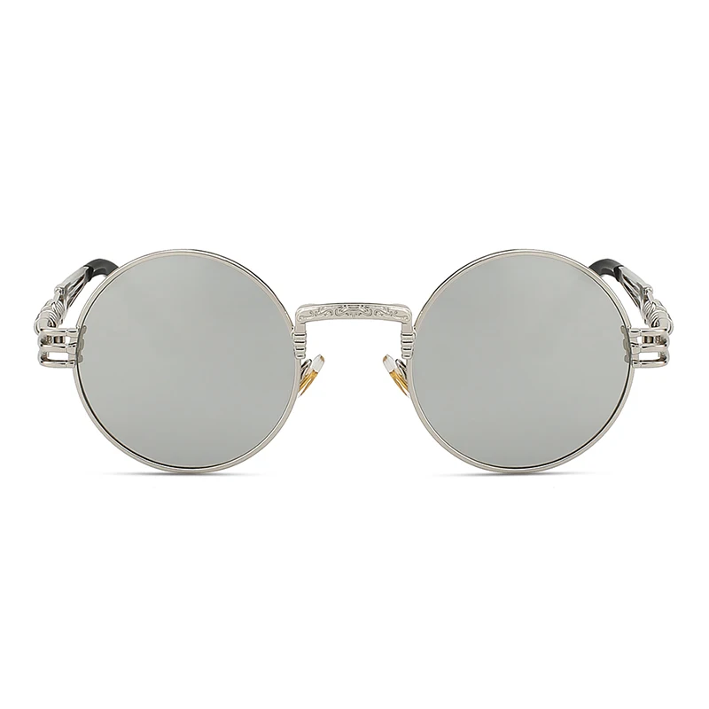 XWOOD бренд круглый стимпанк поляризованных солнцезащитных очков Для мужчин ретро