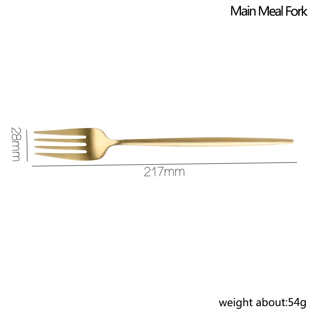 DAMASK Reusable Dinnerware Set Travel Camping Cutlery Set Western Style 304 Stainless Steel 2*Spoon Fork Knife 4 Piece Set