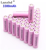 40pcs 18650 3 7v inr18650 rechargeable batteries lithium li ion 3 7v 30a large current 18650vtc7 18650 battery