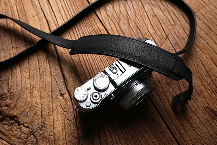 Ручной работы из натуральной кожи ремень для камеры плечевой ремень для Canon Nikon sony FUJI Fujifilm Leica Pentax