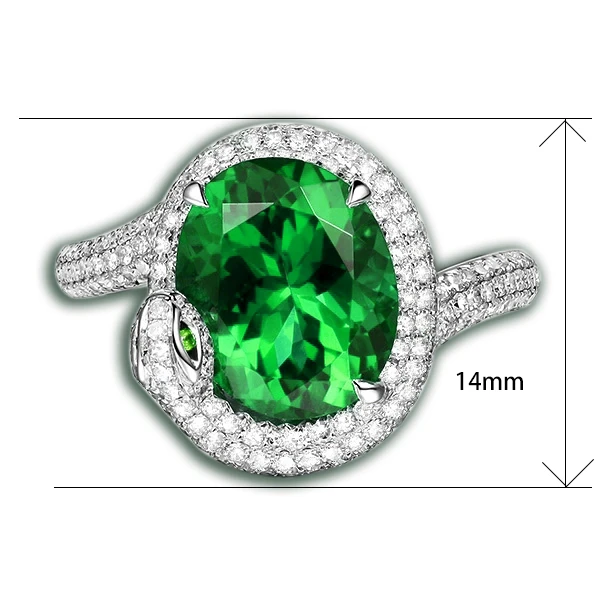 Женское Винтажное кольцо в виде змеи из серебра 925 пробы | Украшения и аксессуары