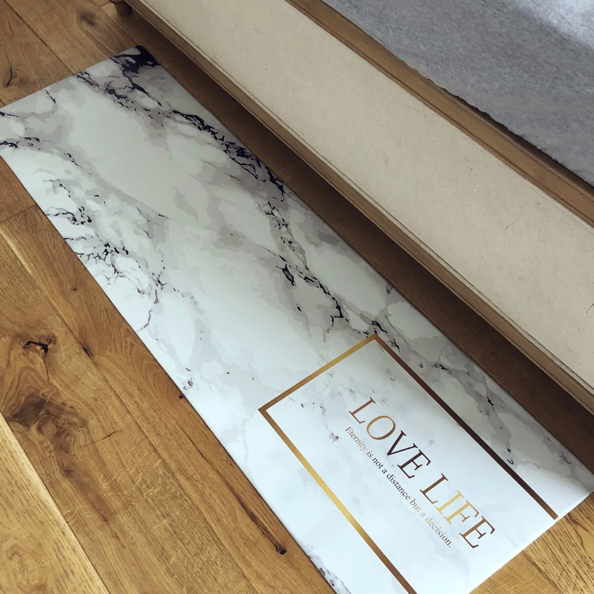 Скандинавские INS коралловые бархатные ковры коврики прикроватные золотая линия