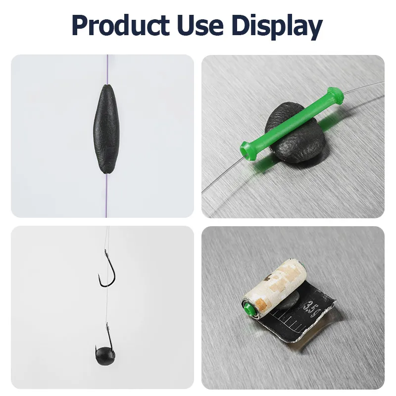 

Linnhue Carp Fishing Accessories 18g Tungsten Mud Soft Lead Sinker Reused Tackle Heavy Tungsten Rig Terminal for Fishing Sinker