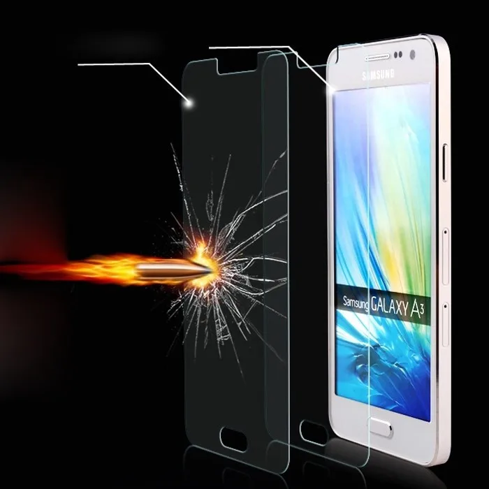 Взрывобезопасное закаленное стекло для Samsung Galaxy A3 A3000 A300F экран 4 5 дюйма|tempered glass