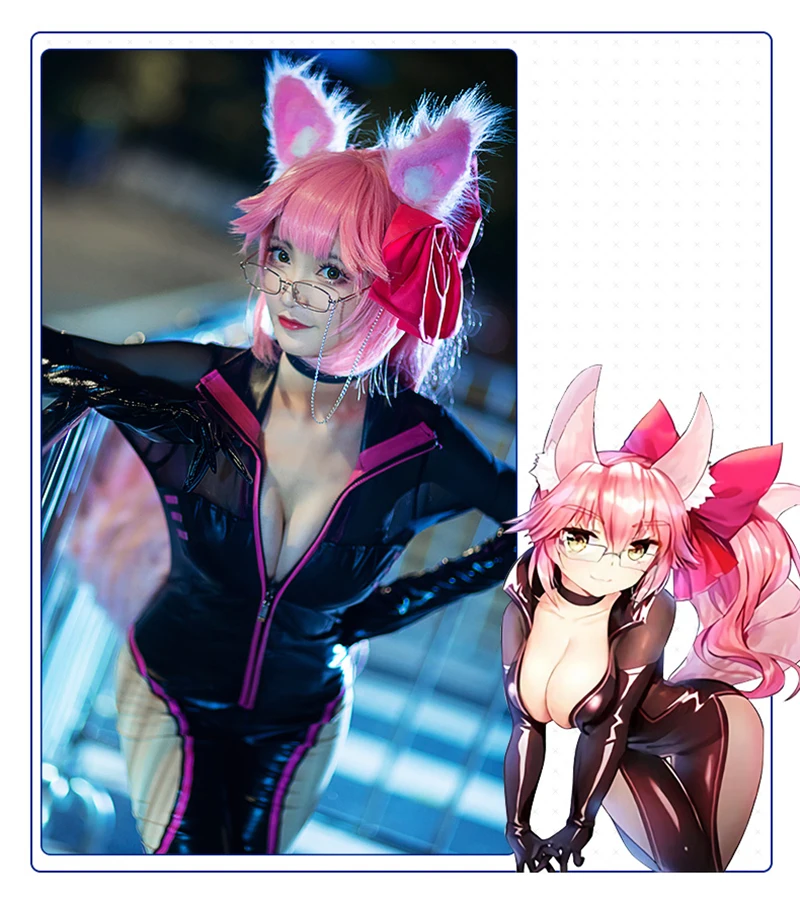 Женский костюм для косплея Fate Grand Order Tamamo no Mae сексуальная униформа костюмы