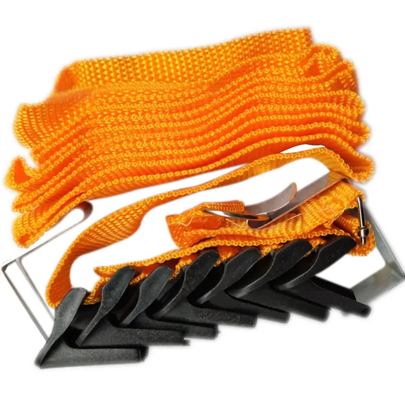 Над Дверные ремни Вешалка 8 Крючки Регулируемая шапка Сумка Одежда Органайзер |