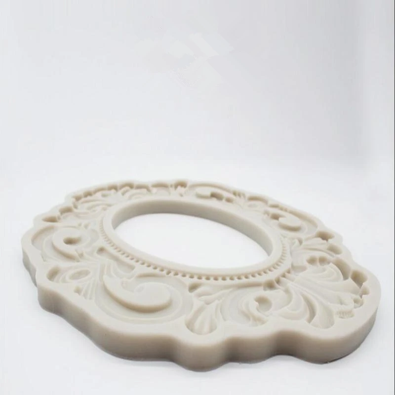 Новая фоторамка силиконовая форма для торта с мастикой кондитерского шоколада