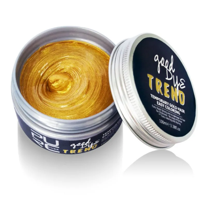 100 мл Краска для волос воск Professional окрашивания и укладки натуральный матовый