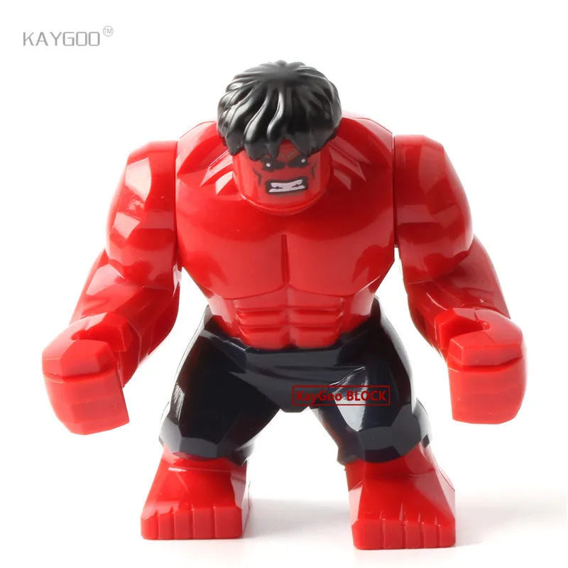 Экшн фигурки Kaygoo Red Hulk Killer Croc строительные блоки Starwars супергероев Детские