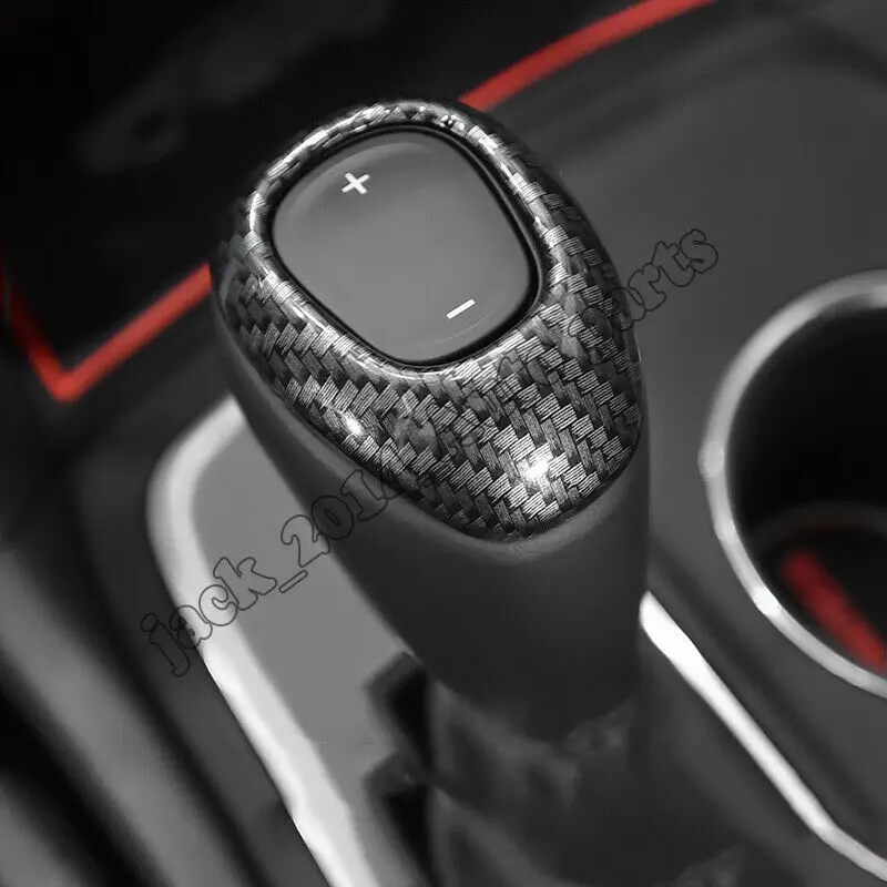 Внутренний рычаг переключения передач из углеродного волокна для Chevrolet Equinox 17